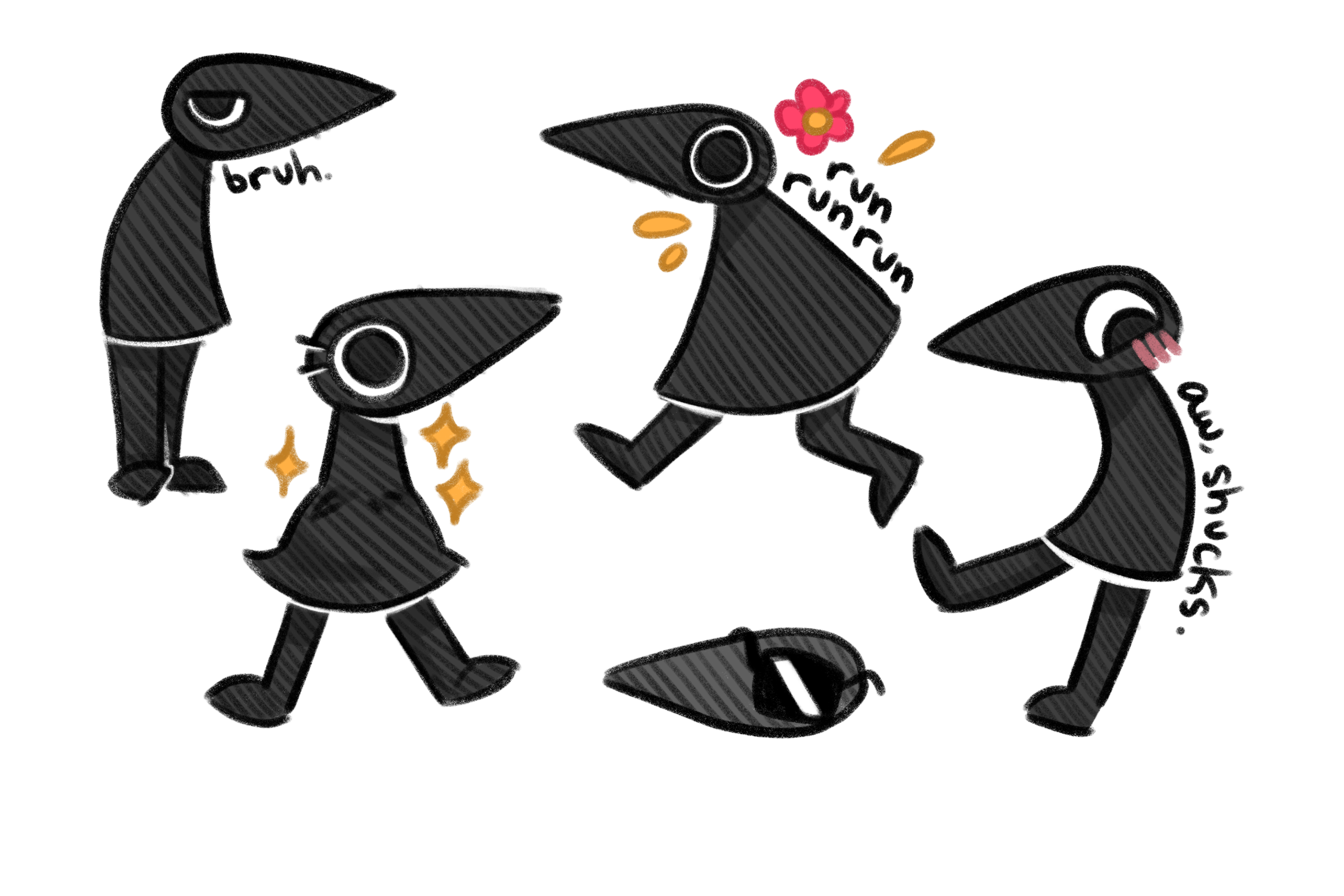 Baby Crows (Monument Valley)