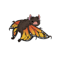 Butterbat Sticker