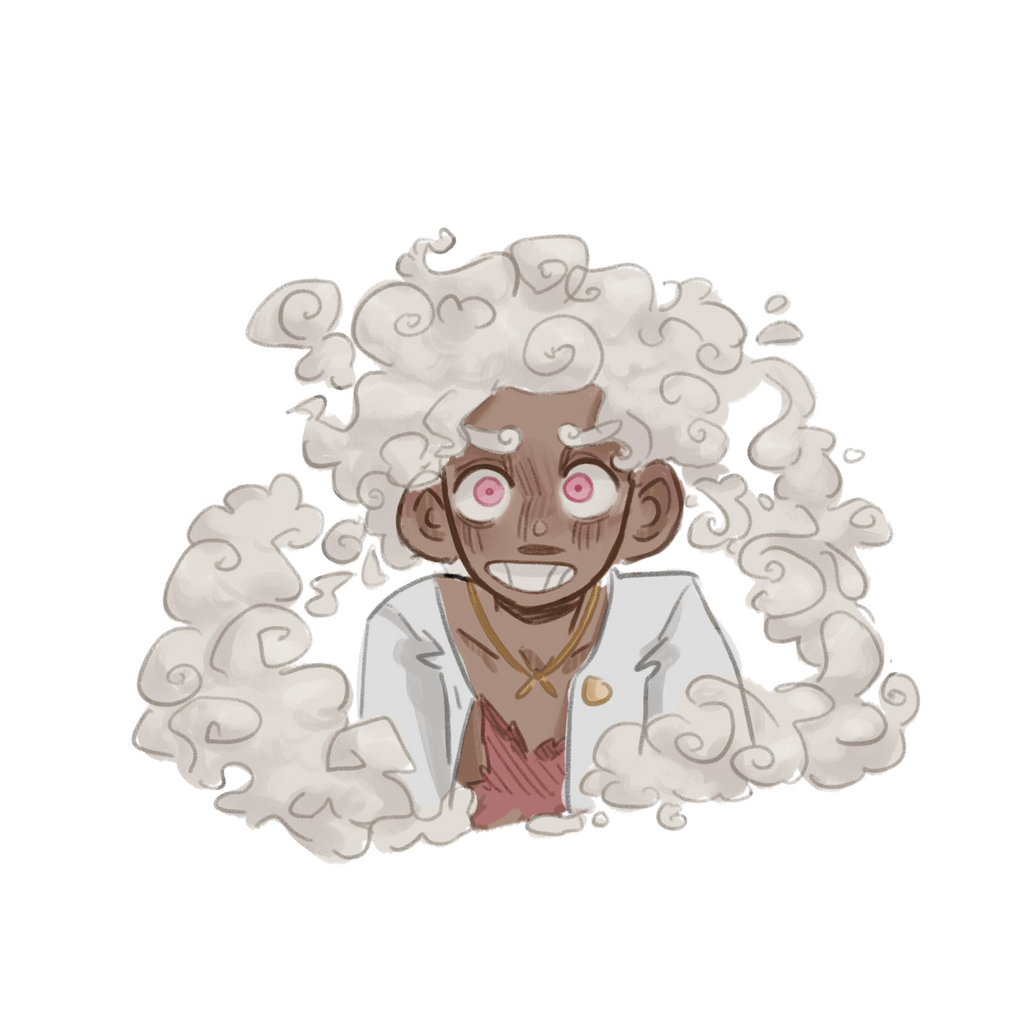 Gear 5 Luffy Stickers