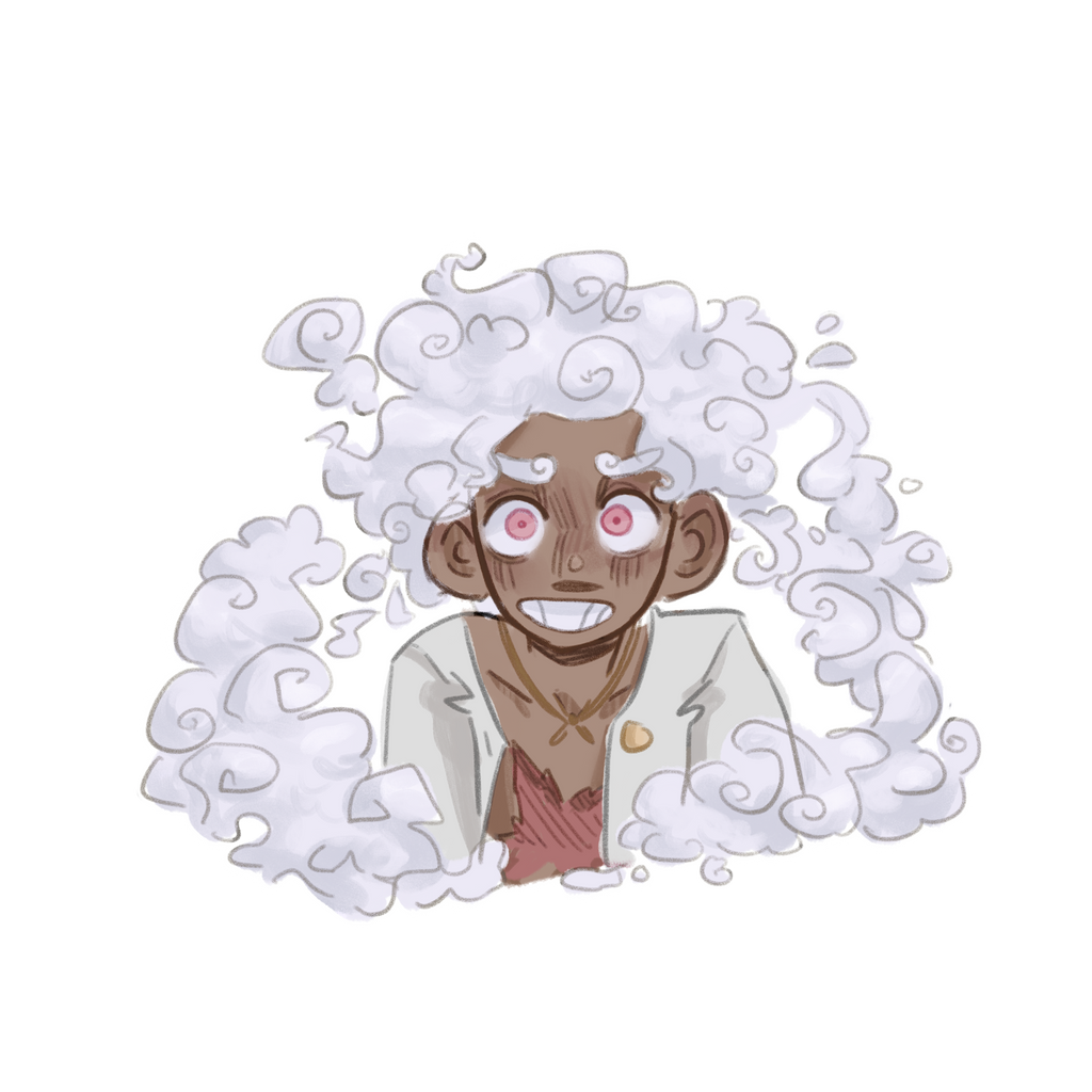 Gear 5 Luffy Stickers