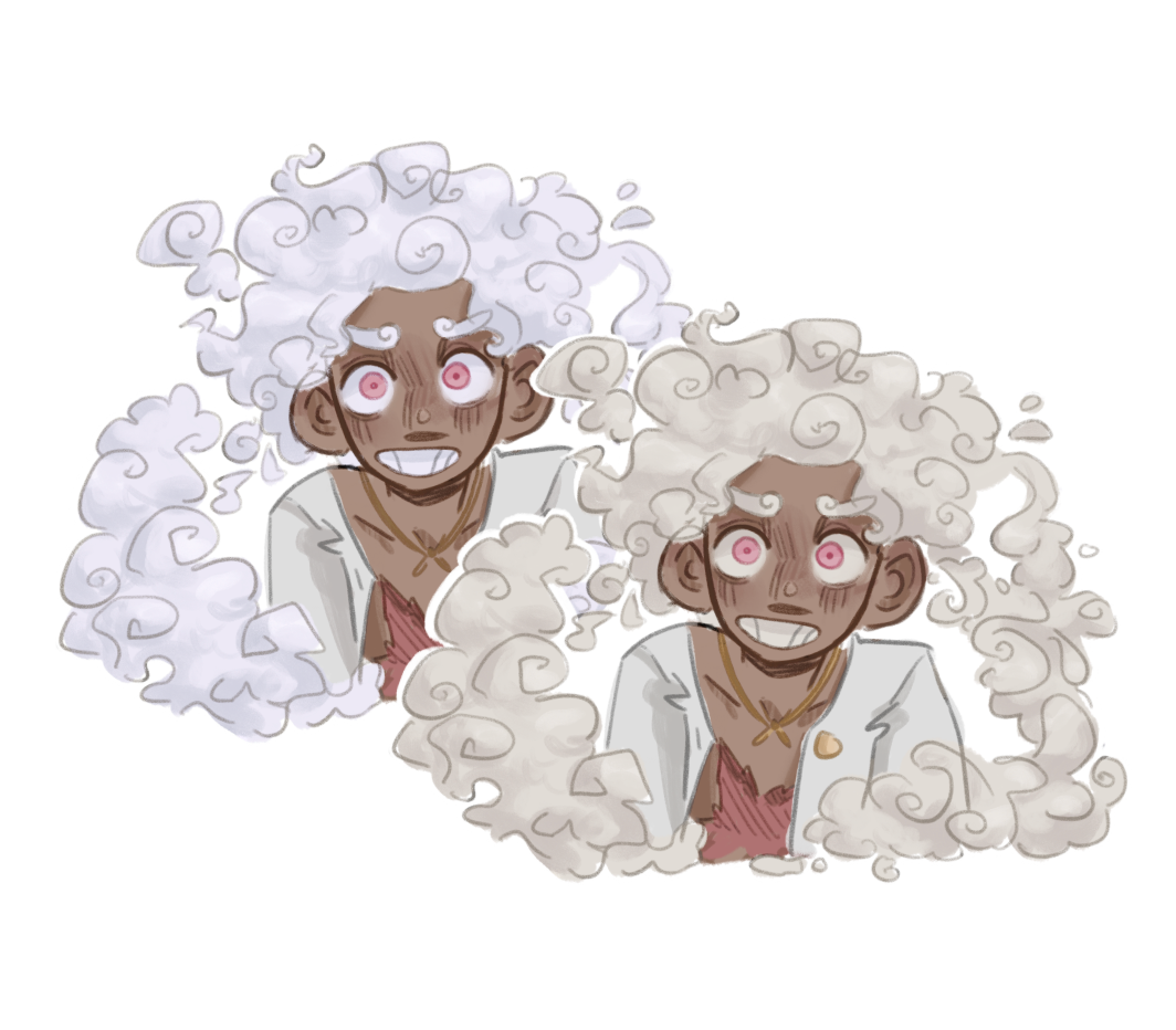 Gear 5 Luffy Stickers