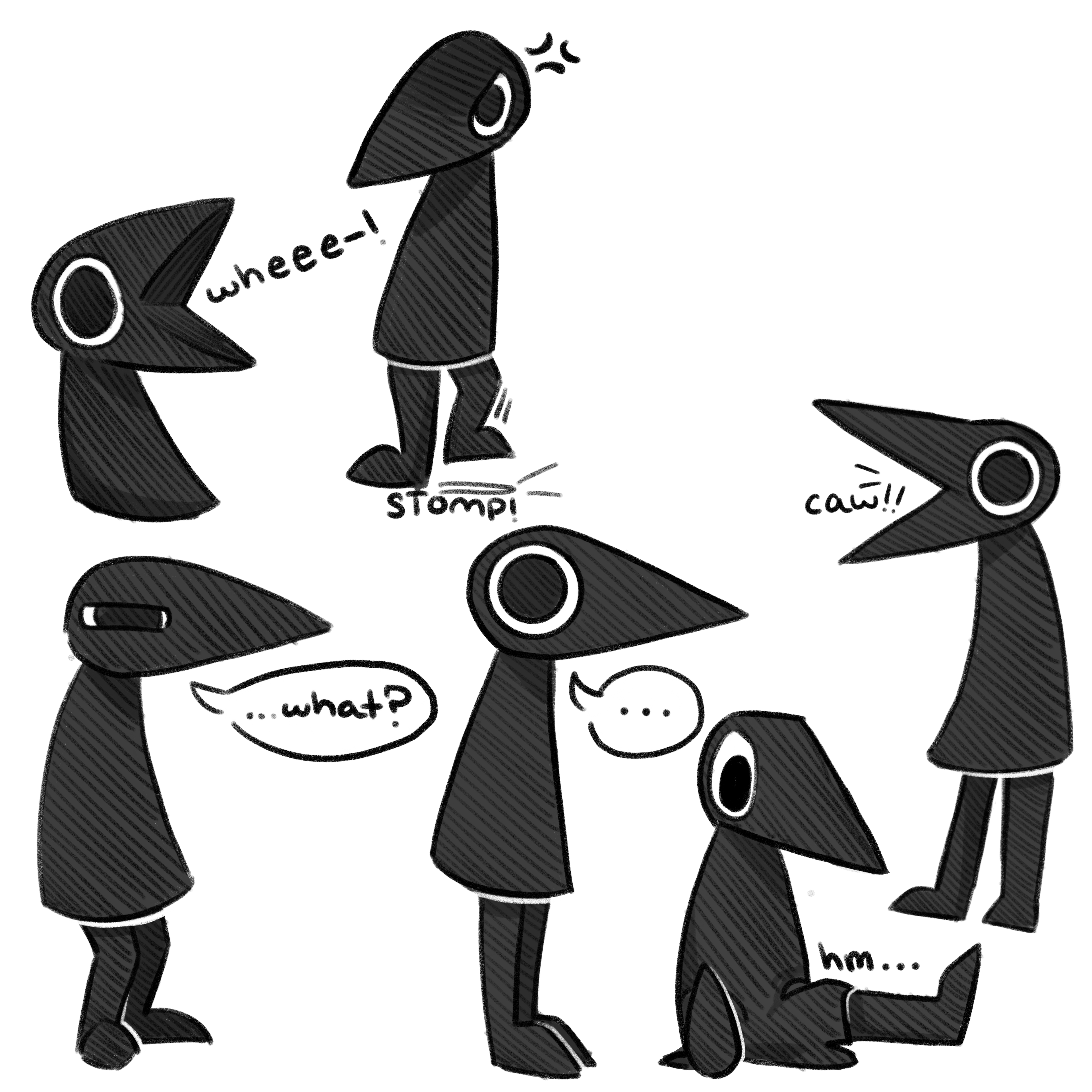 Crows (Monument Valley)